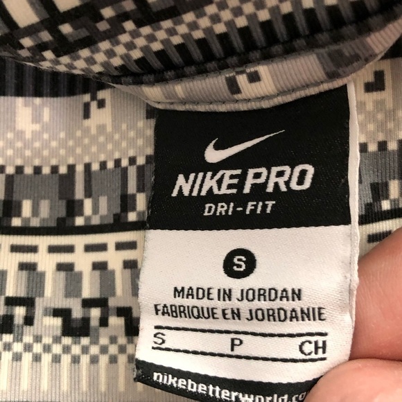 Nike Pro warm 8 bit 1/2 zip training top, small - Picture 6 of 7